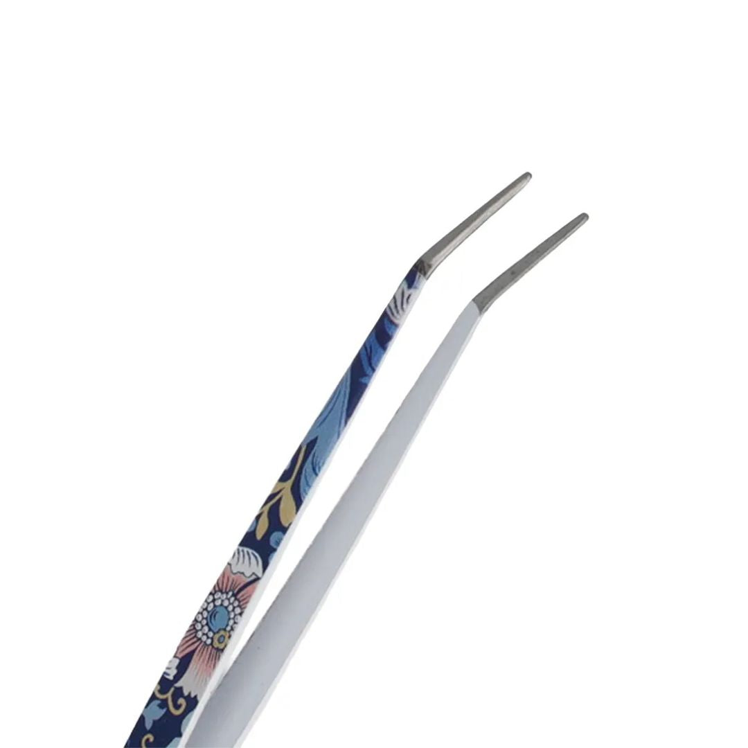 Hobby Gift Create Tweezers "Floral Woodblock"
