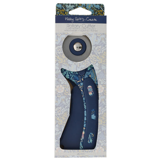Hobby Gift Create Rotary Cutter 45mm "Floral Woodblock"