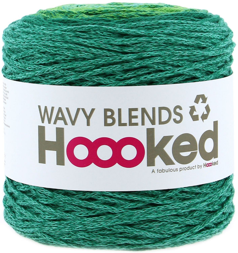 Hoooked Wavy Blends Lush Mint WB02