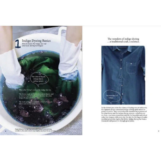 Japan Blue: Indigo Dyeing Techniques A Beginner's Guide to Shibori Tie-Dyeing by Piggy Tsujioka, Hisako Rokkaku & Seiwa