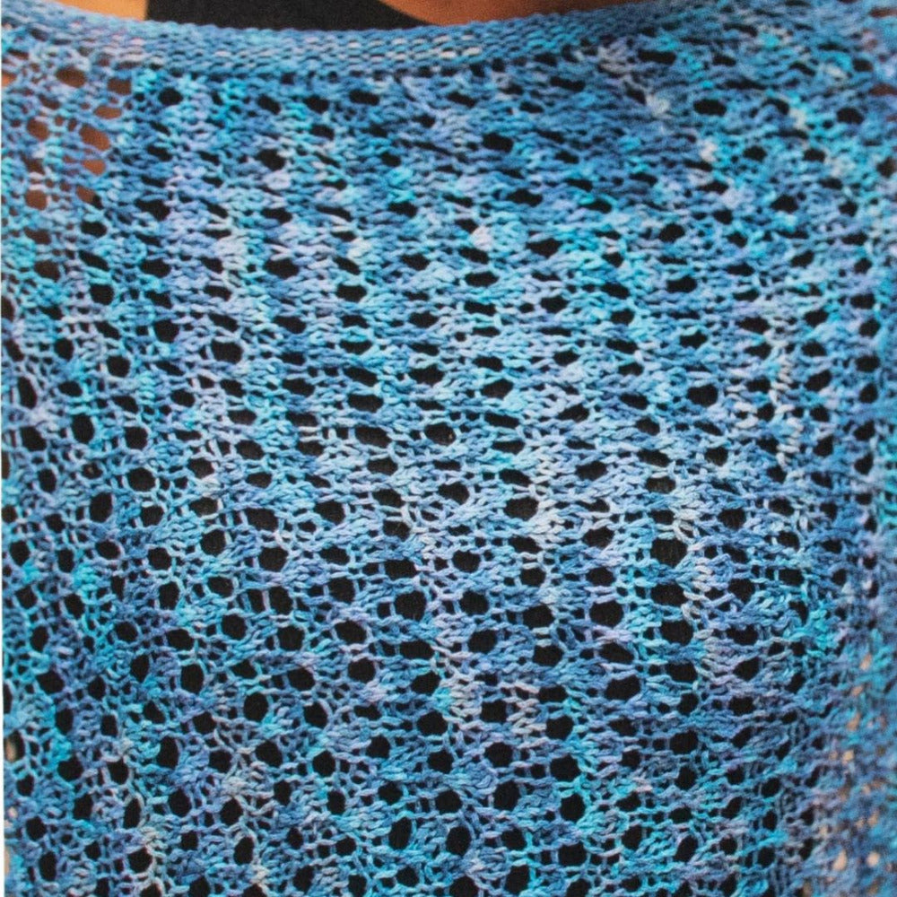 The Suzanne Asymmetrical Poncho featuring Juniper Moon Damask