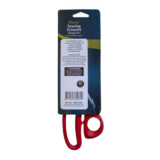 Klasse Left Handed Dressmaker Scissors 203mm/8 inch