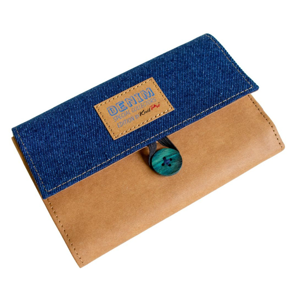 KnitPro Indigo Wood Interchangeable Circular Knitting Needle Set