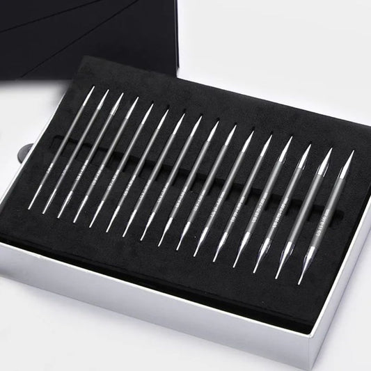 KnitPro Karbonz Interchangeable Circular Knitting Needles "Box of Joy" Set