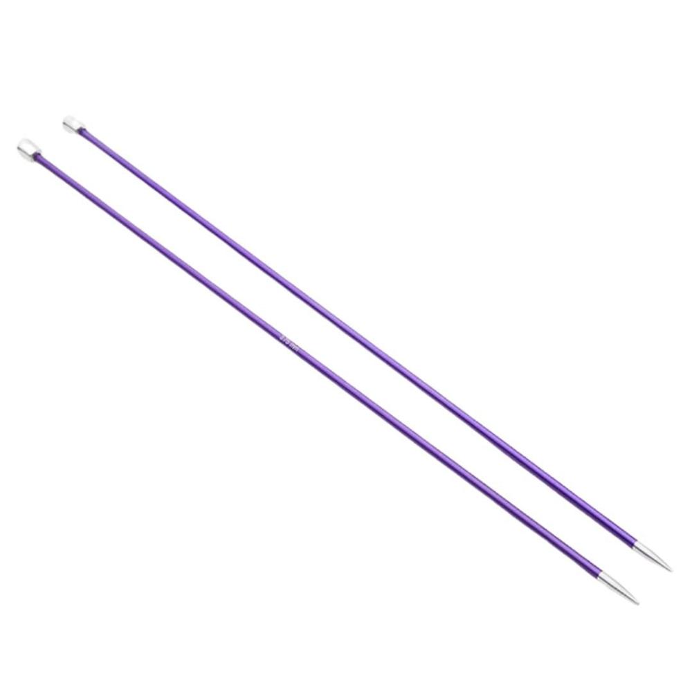 KnitPro Zing Aluminium Single Point Straight Knitting Needles 3.75mm/35cm