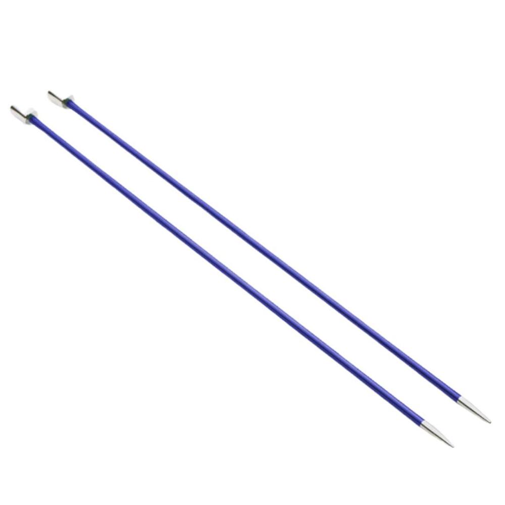 KnitPro Zing Aluminium Single Point Straight Knitting Needles 4.0mm/35cm