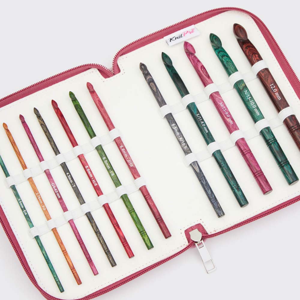 KnitPro Dreamz Grande Crochet Hook Set of 12