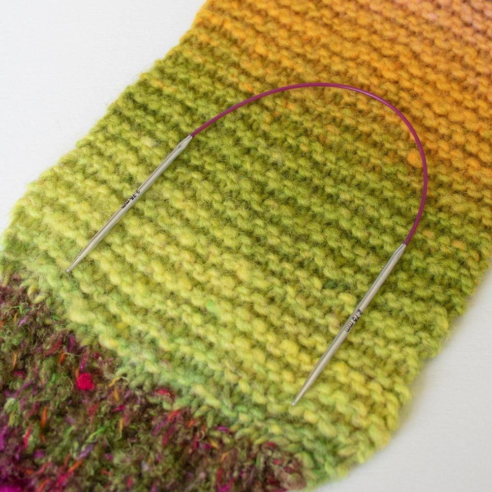 KnitPro Nova Metal Fixed Circular Knitting Needle - 2.75mm/25cm