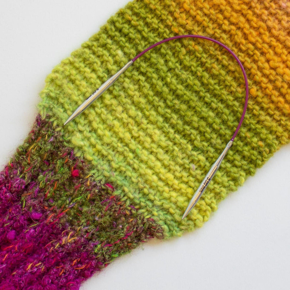 KnitPro Nova Metal Fixed Circular Knitting Needle - 5.00mm/25cm