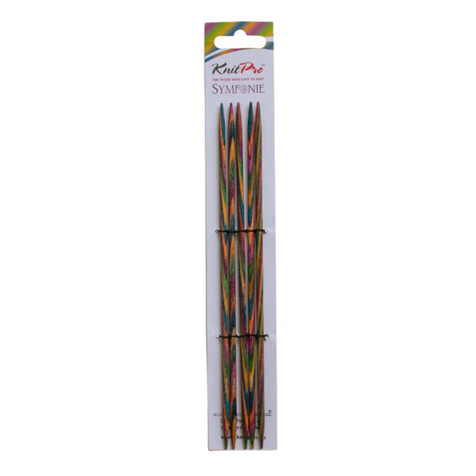KnitPro Symfonie Double Pointed Knitting Needles 3.75mm/20cm
