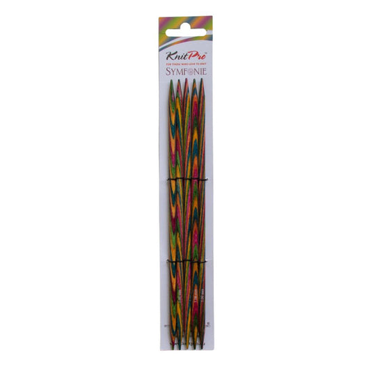 KnitPro Symfonie Double Pointed Knitting Needles 5.00mm/20cm