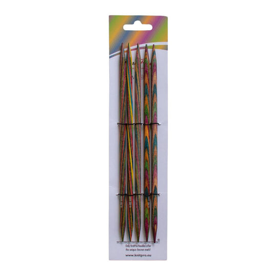 KnitPro Symfonie Double Pointed Knitting Needles 6.00mm/20cm