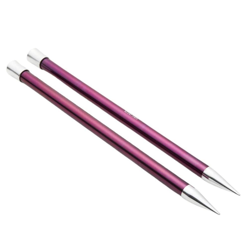 KnitPro Zing Aluminium Single Point Straight Knitting Needles 12.0mm/35cm