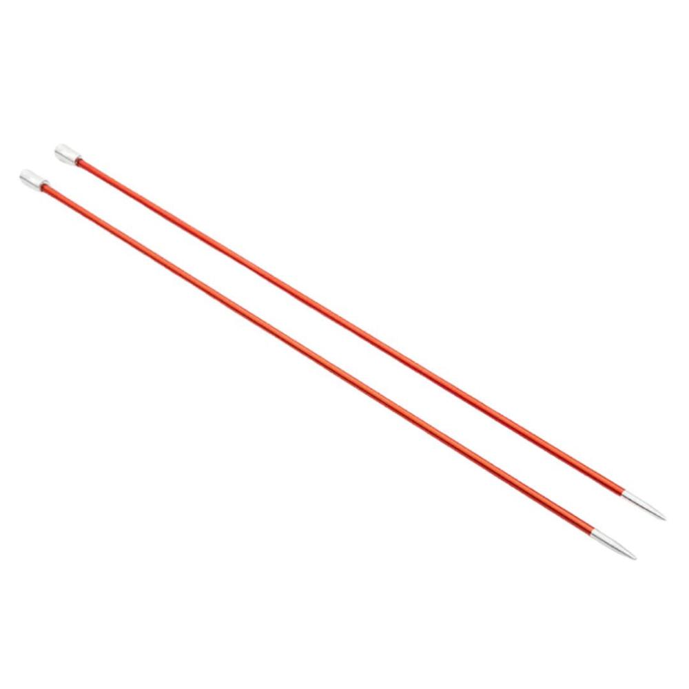 KnitPro Zing Aluminium Single Point Straight Knitting Needles 2.5mm/35cm