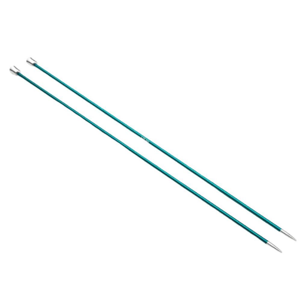 KnitPro Zing Aluminium Single Point Straight Knitting Needles 3.0mm/35cm