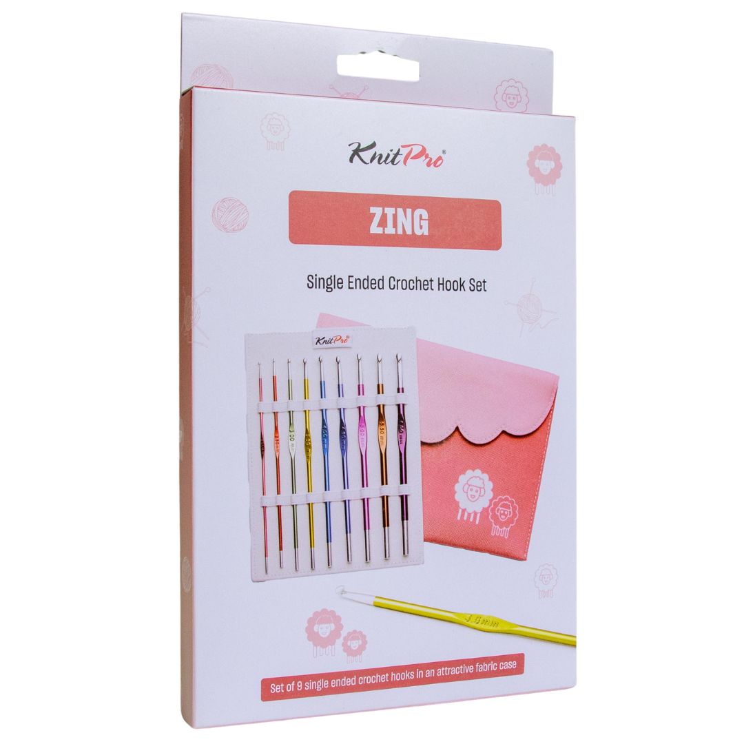 KnitPro Zing Crochet Hook Set