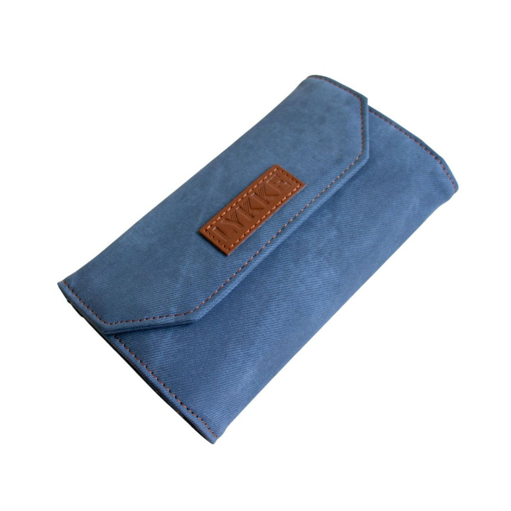 LYKKE 3.5 inch (8.89cm) Indigo Interchangeable Birchwood Knitting Needle Set