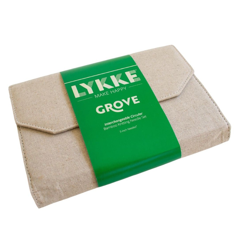 LYKKE 5 inch (12.7cm) Grove Interchangeable Bamboo Knitting Needle Set