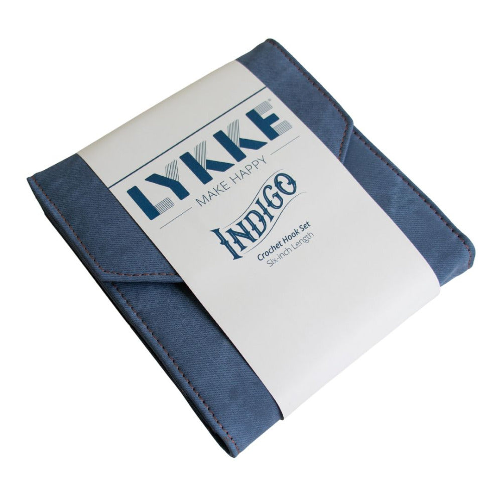 LYKKE Indigo 6 inch (15.24cm) Crochet Hook Set