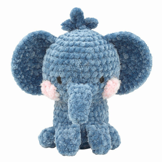 LYKKE Ellie the Elephant Amigurumi Crochet Kit