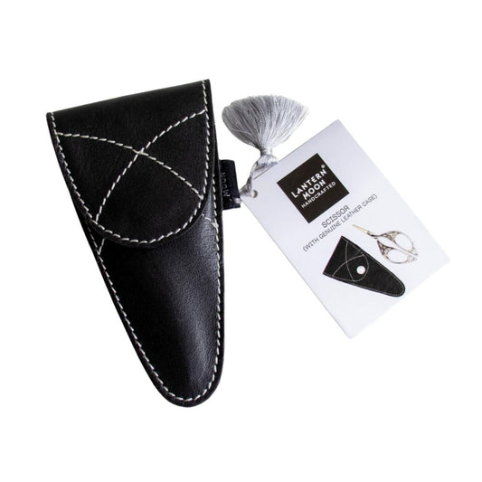 Lantern Moon Scissors with Leather Case