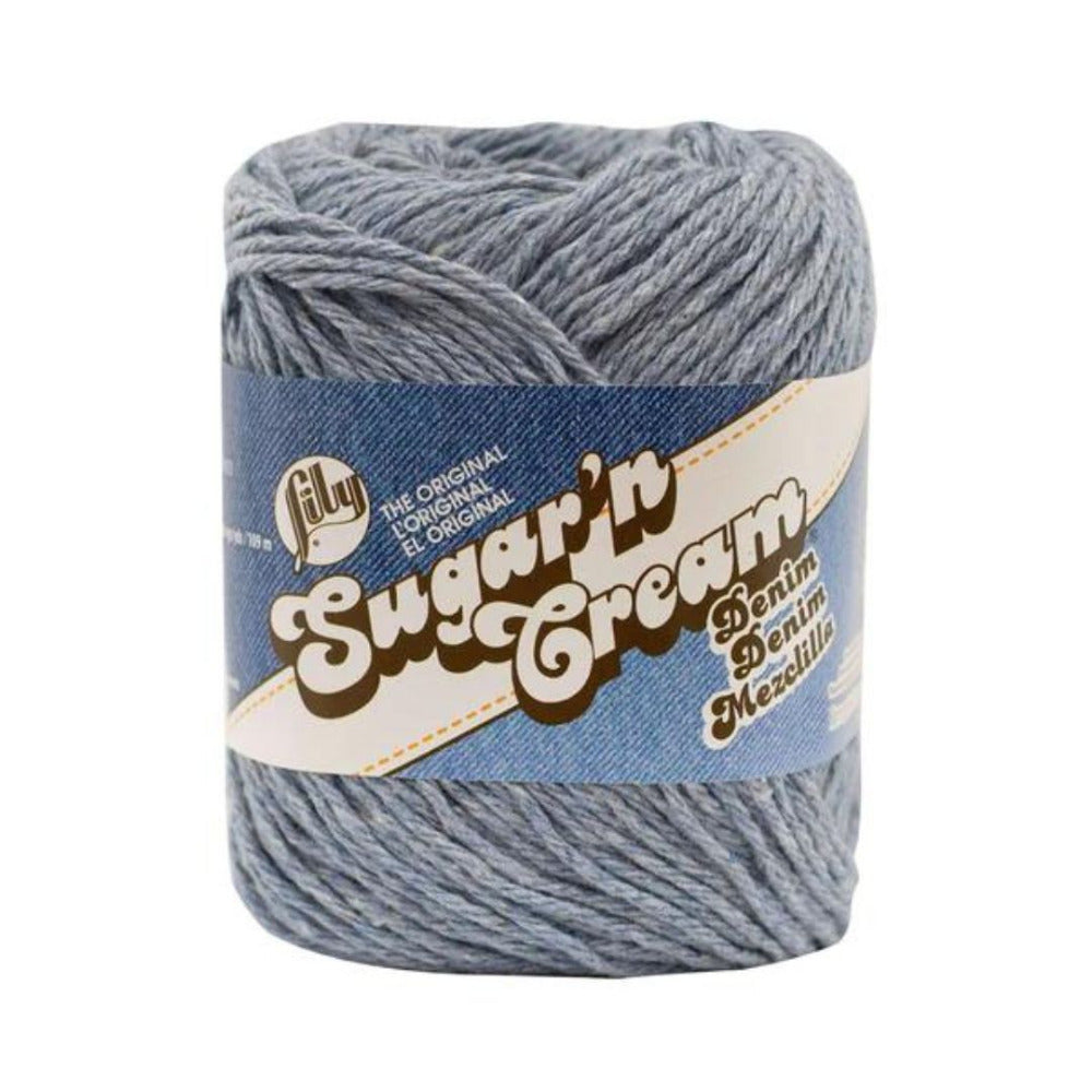 Lily Sugar 'n Cream 10 Ply Solids Stonewashed