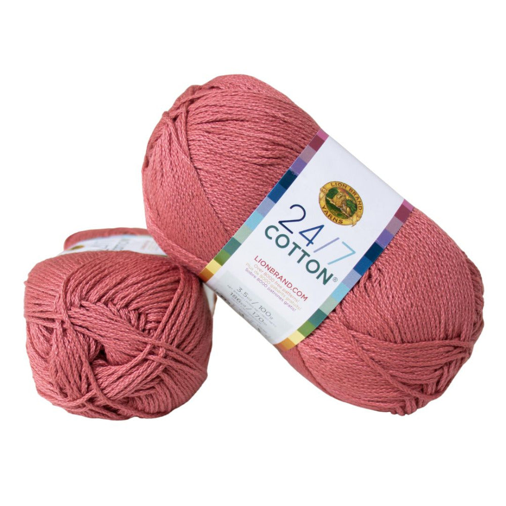 Lion Brand 24/7 Cotton 761-135 Terracotta