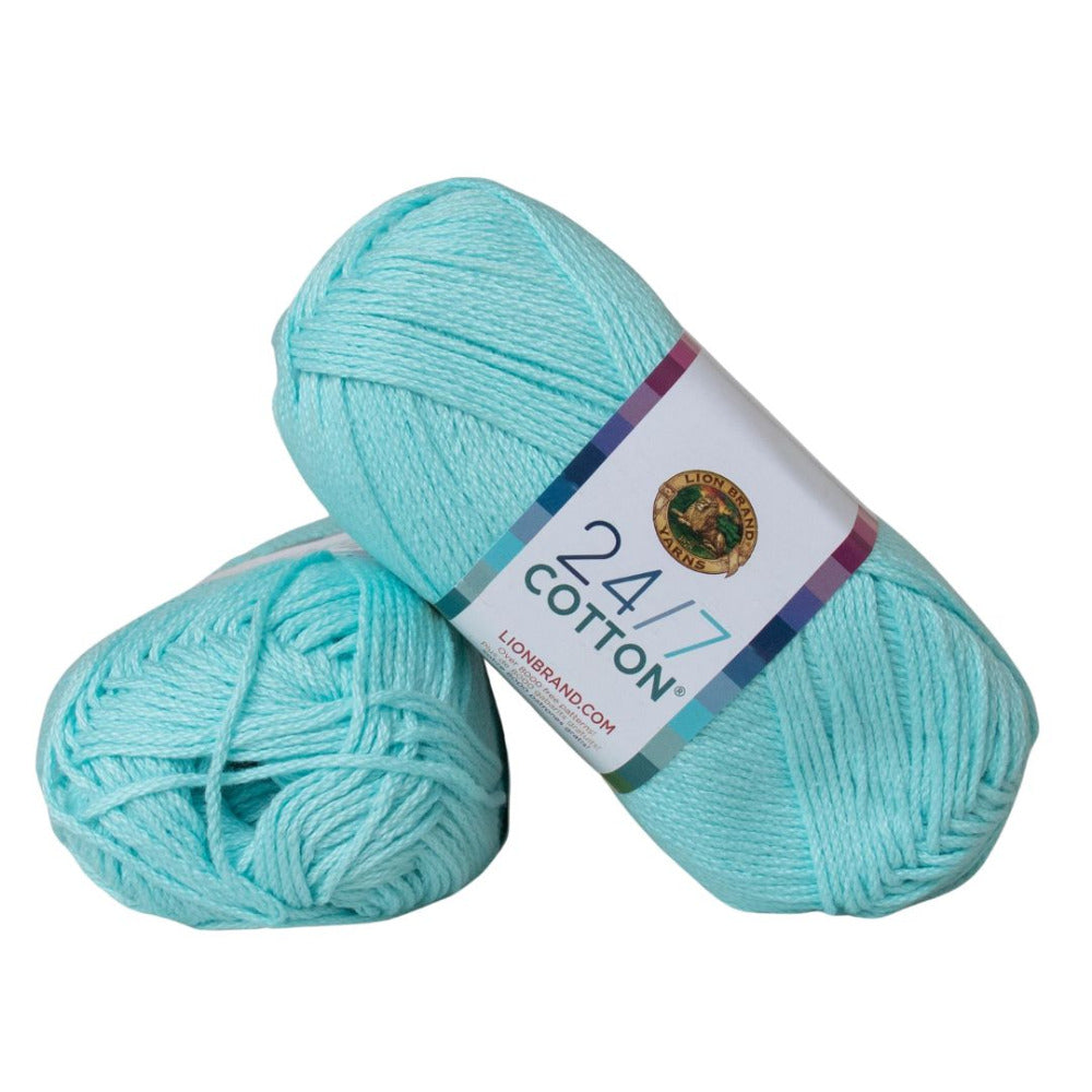Lion Brand 24/7 Cotton 761-102 Aqua
