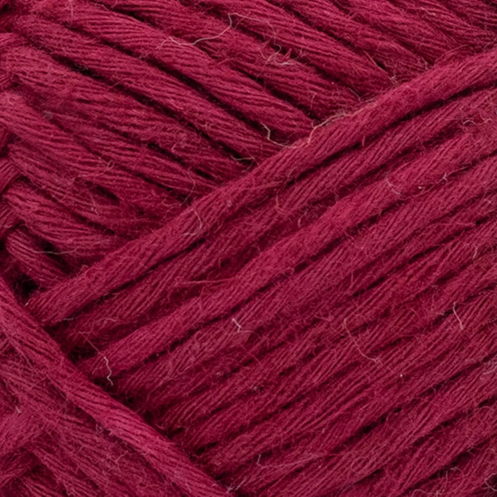 Lion Brand Cotton Hemp 112 Raspberry