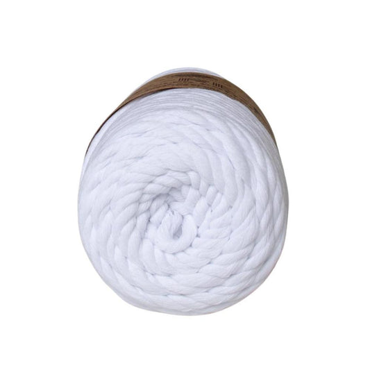 Lion Brand Mac-Re-Me Recycled Cotton White 100