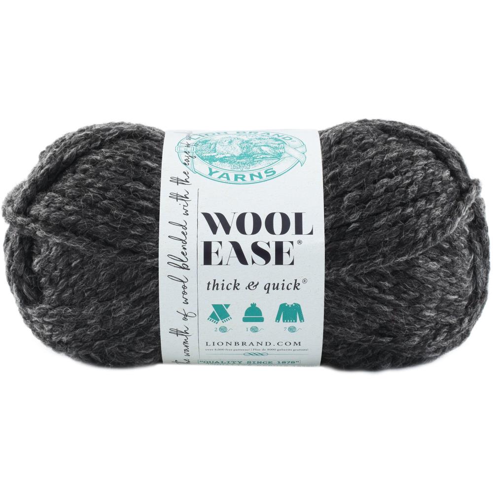 Lion Brand Wool Ease Thick & Quick Charcoal 149