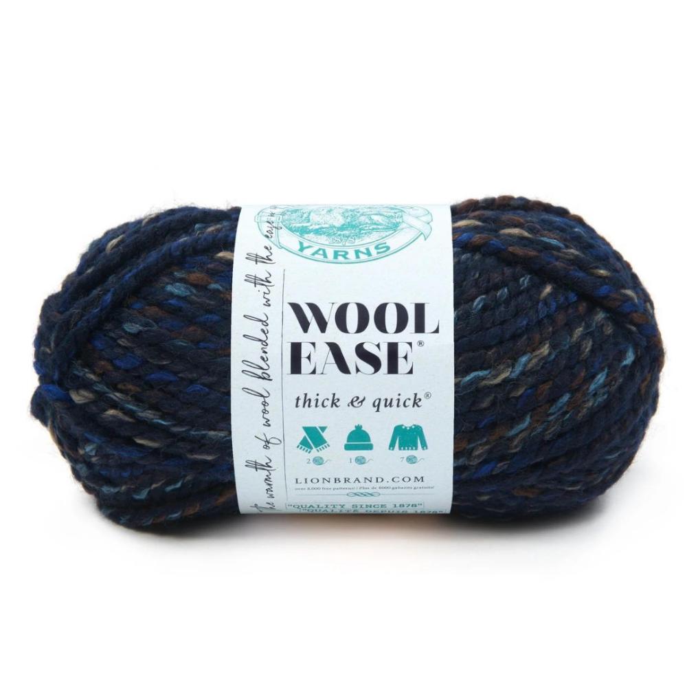 Lion Brand Wool Ease Thick & Quick Night Shadow 540