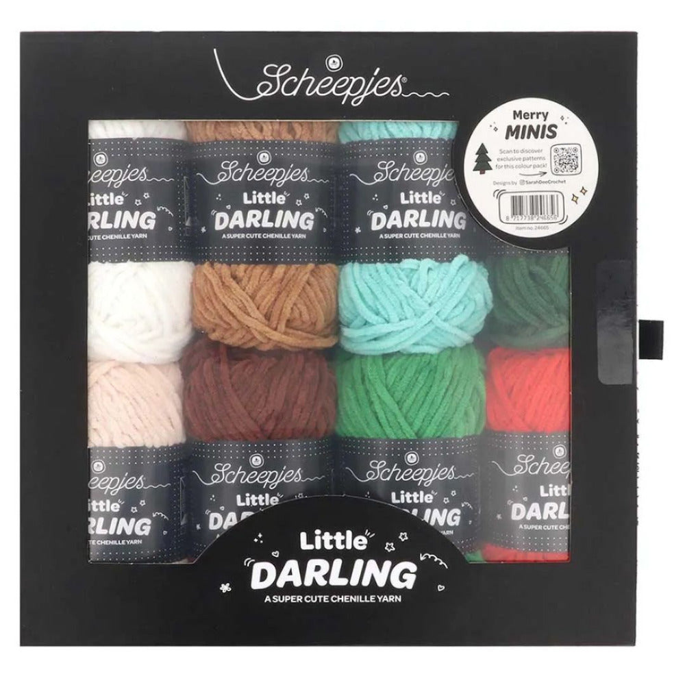 Scheepjes Little Darling Colour yarn Pack "Merry Minis"