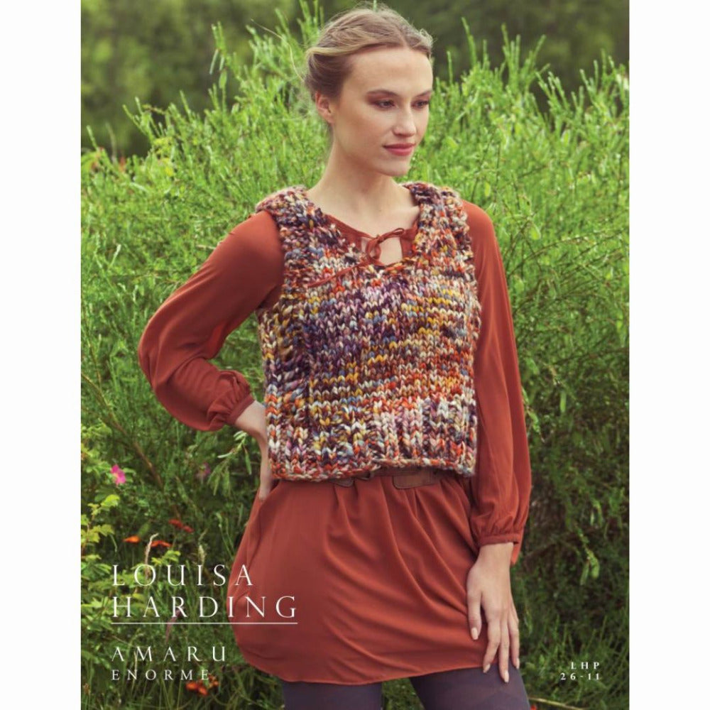 Louisa Harding Amaru Vest Knitting Pattern