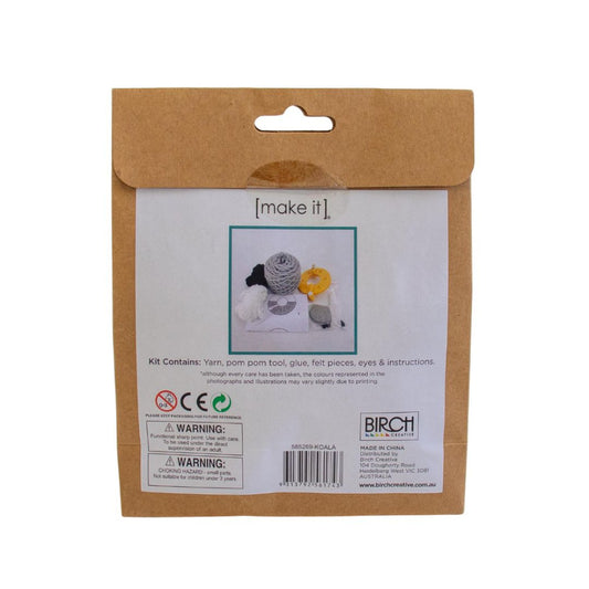 Pom Pom Animal Kit Koala