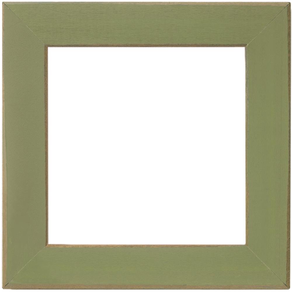Mill Hill GBFRM12 Wooden Frame 15.3cm x 15.3cm Olive