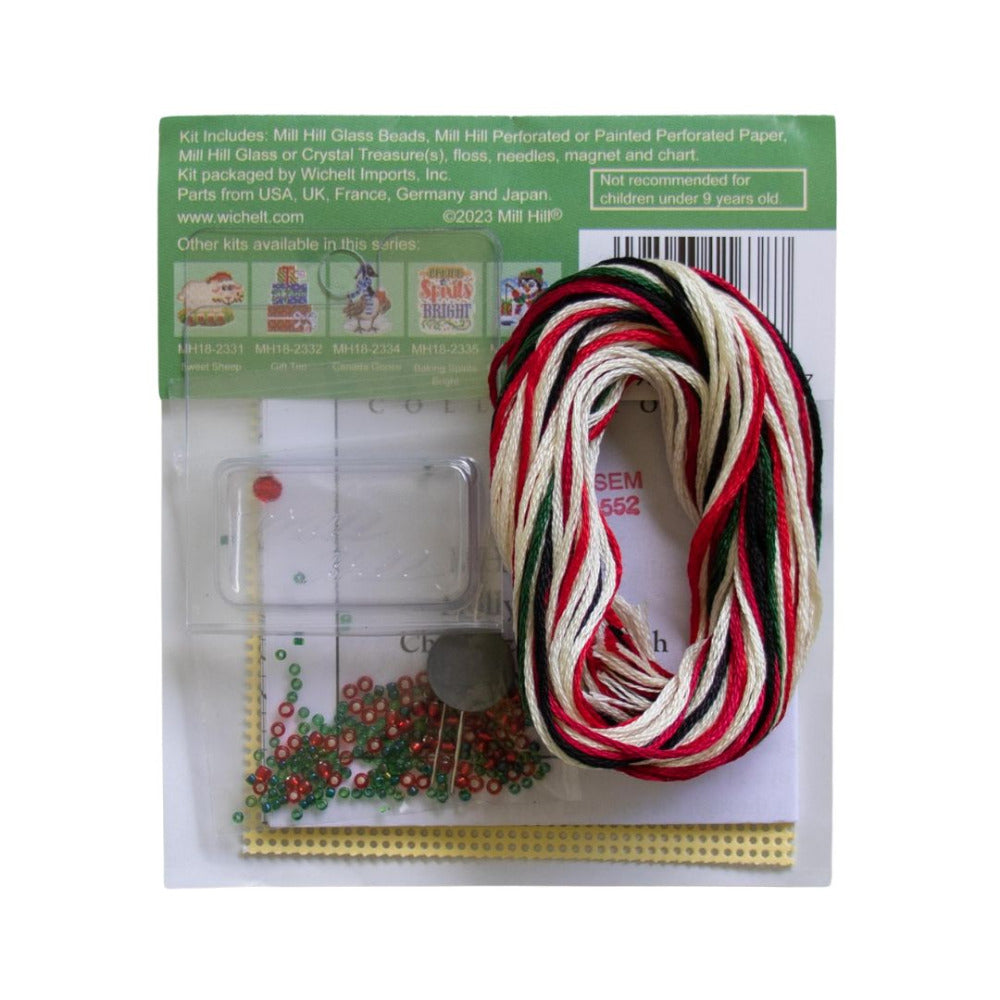 Mill Hill MH18-2333 Holly Believe Counted Cross Stitch Kit