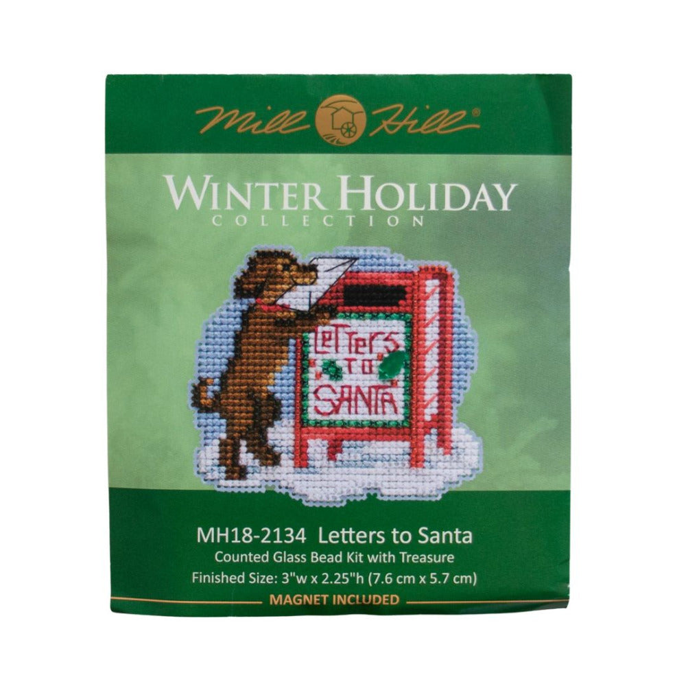 Mill Hill MH18-2134 Letters to Santa Counted Cross Stitch Kit