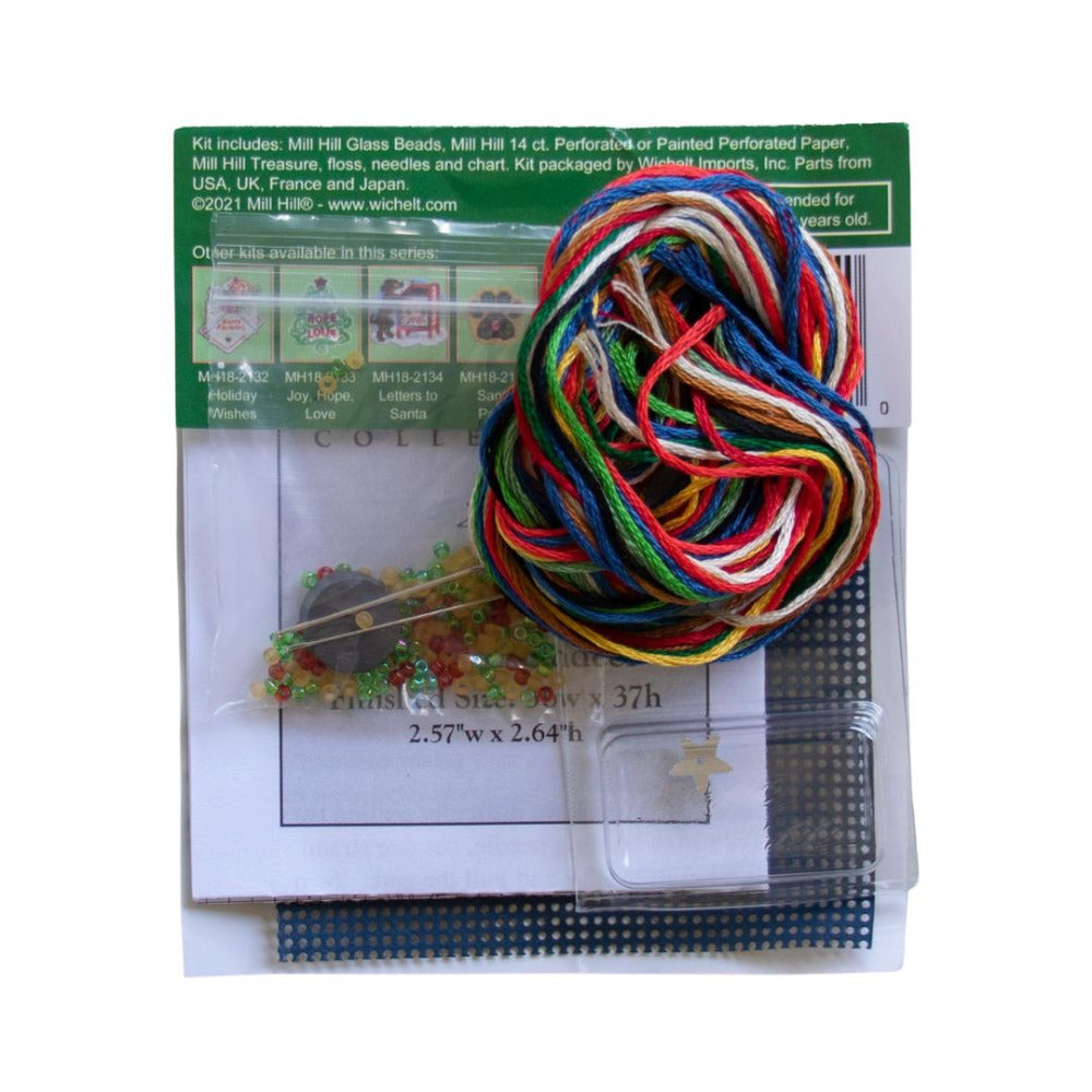 Mill Hill MH18-2131 Rocking Reindeer Counted Cross Stitch Kit