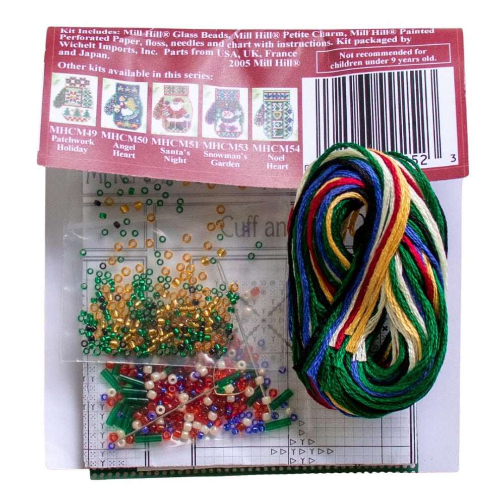 Mill Hill MHCM52 Star Topped Tree Charmed Mitten Cross Stitch Kit
