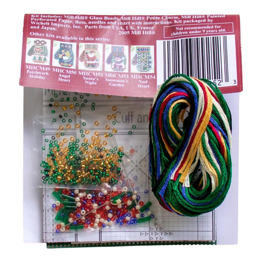 Mill Hill MHCM52 Star Topped Tree Charmed Mitten Cross Stitch Kit