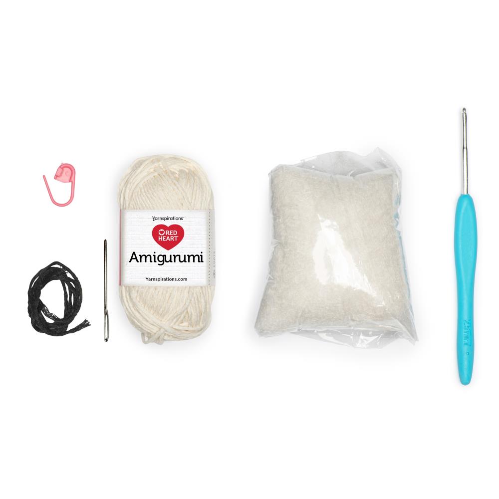 Red Heart "Nugget the Kitten" Amigurumi Crochet Kit
