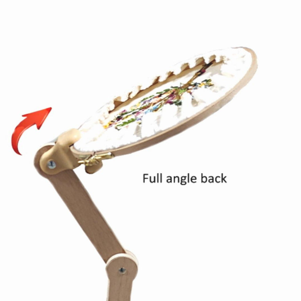 Nurge Adjustable Embroidery Hoop Table and Seat Stand