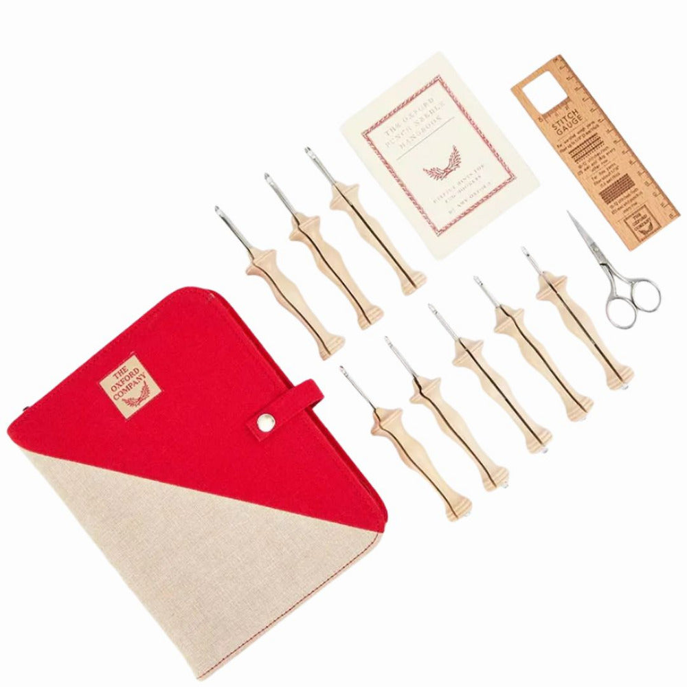 Oxford Punch Needle Complete Set - Natural Wood
