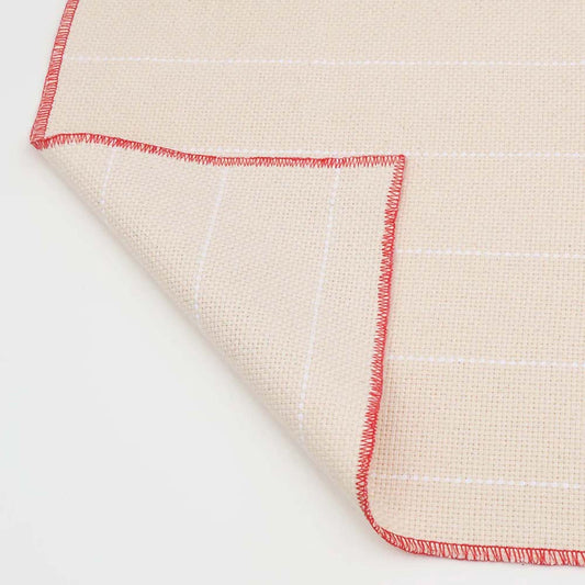 Oxford Punch fabric Monk's Cloth Square 38cm x 38cm