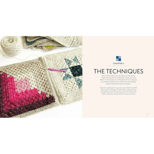 Square Blankets - Learn to Crochet Quilt-Inspired Throws, Home Décor & More by Anita Gibney