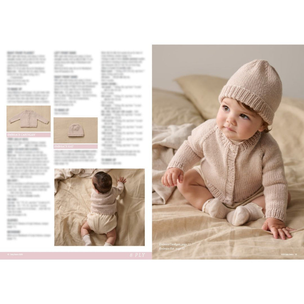 Patons Knitted Baby Basics in 4 and 8 Ply