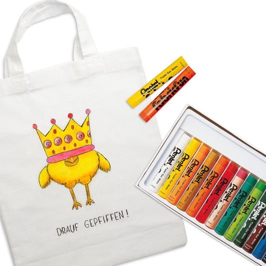 Pentel Arts Fabric Fun Pastel Dye Sticks - Set of 15