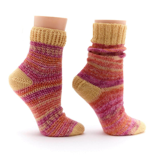 Premier Yarns Sock Kit (Knit or Crochet) - Citrus and Sunshine