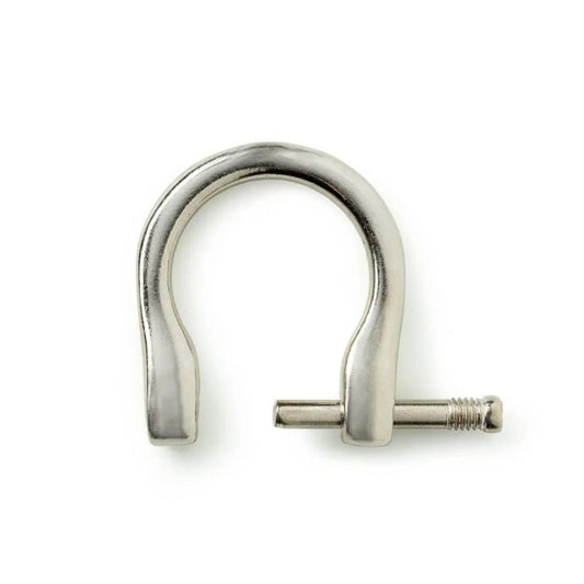 Prym Bag handle loops 18mm Silver Finish